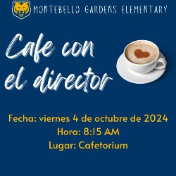 Coffee with the Principal _ SPA